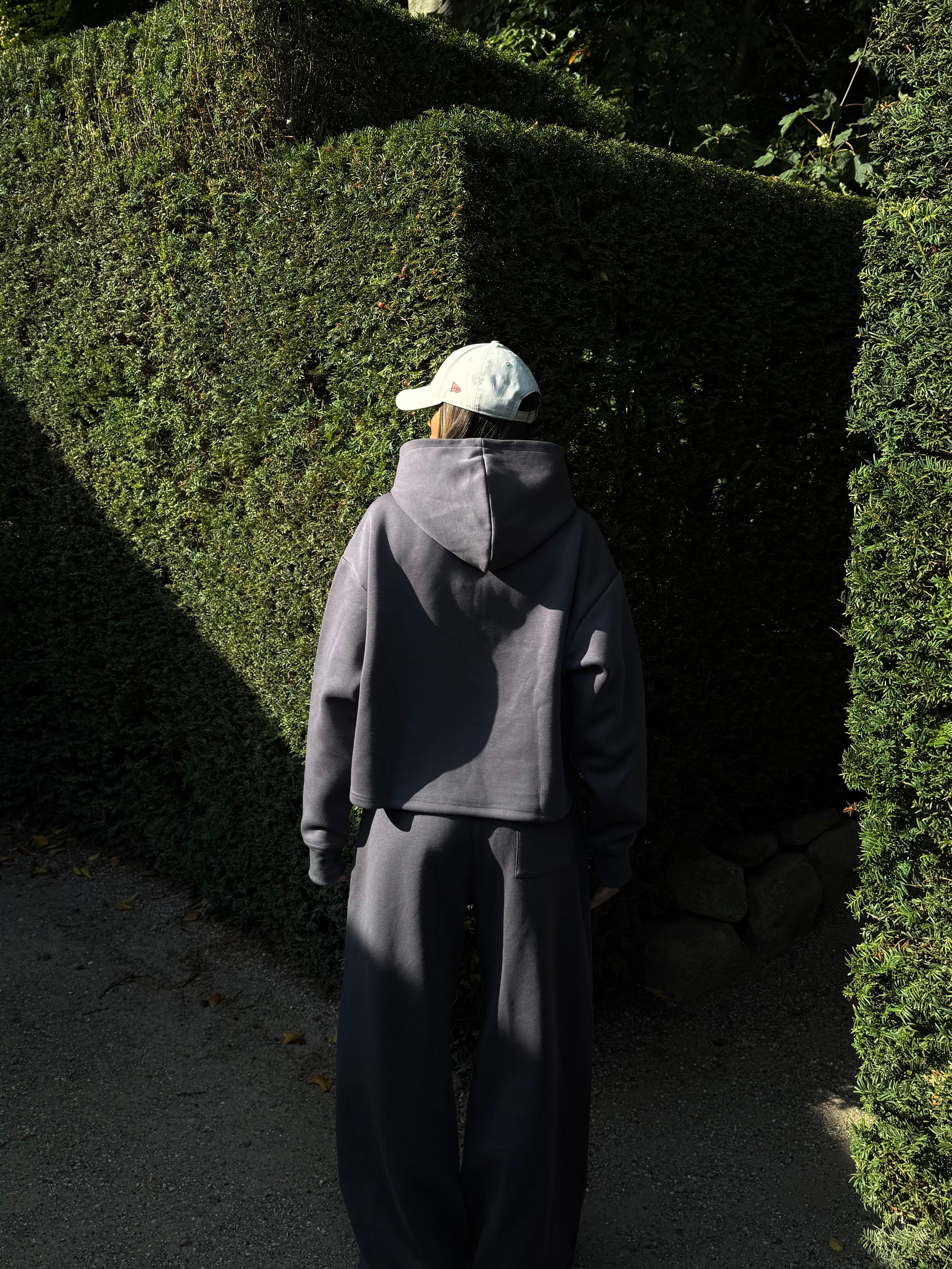 Cloud9 Wide Leg Sweatpants - Shadow