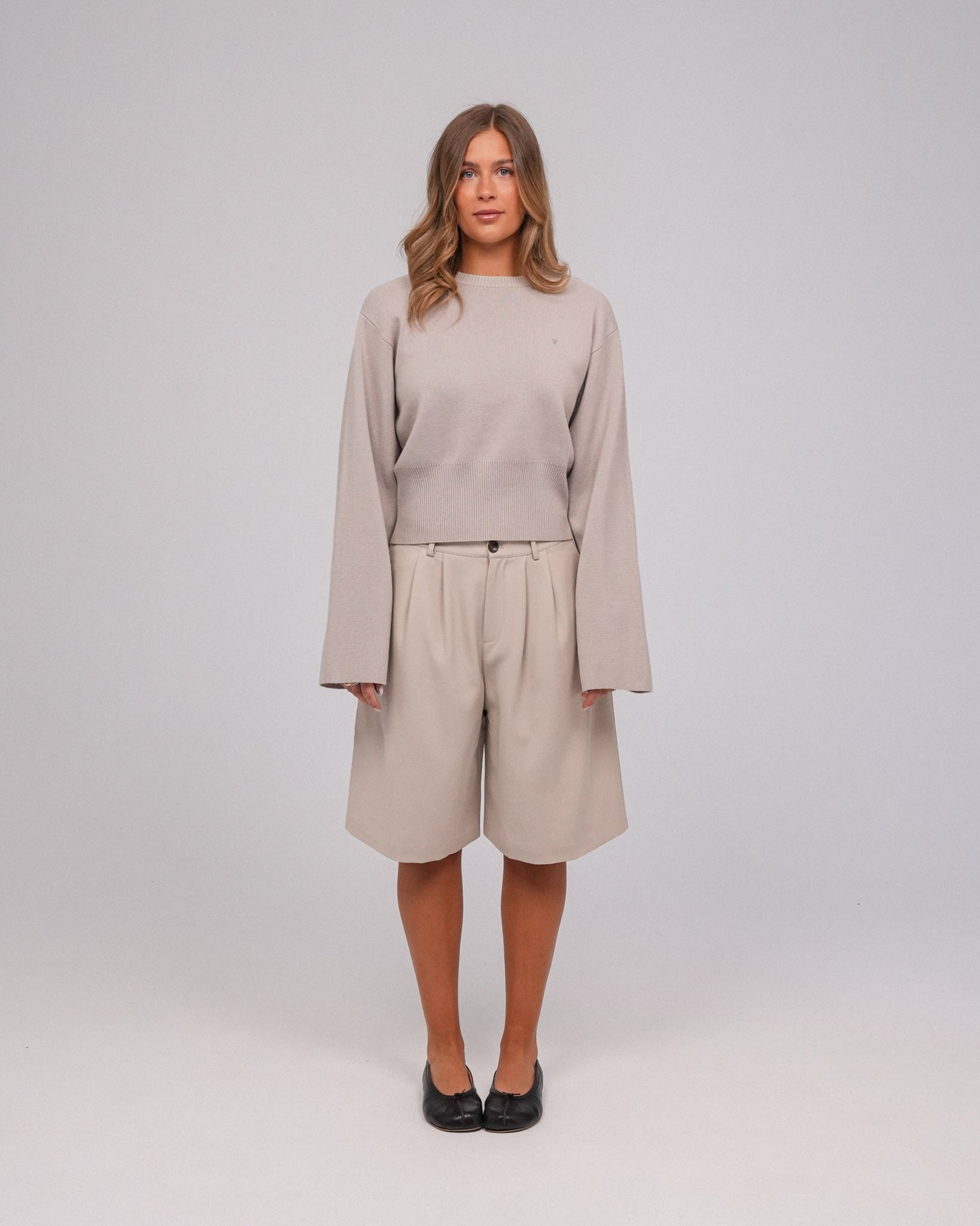 Annika Shorts, Beige