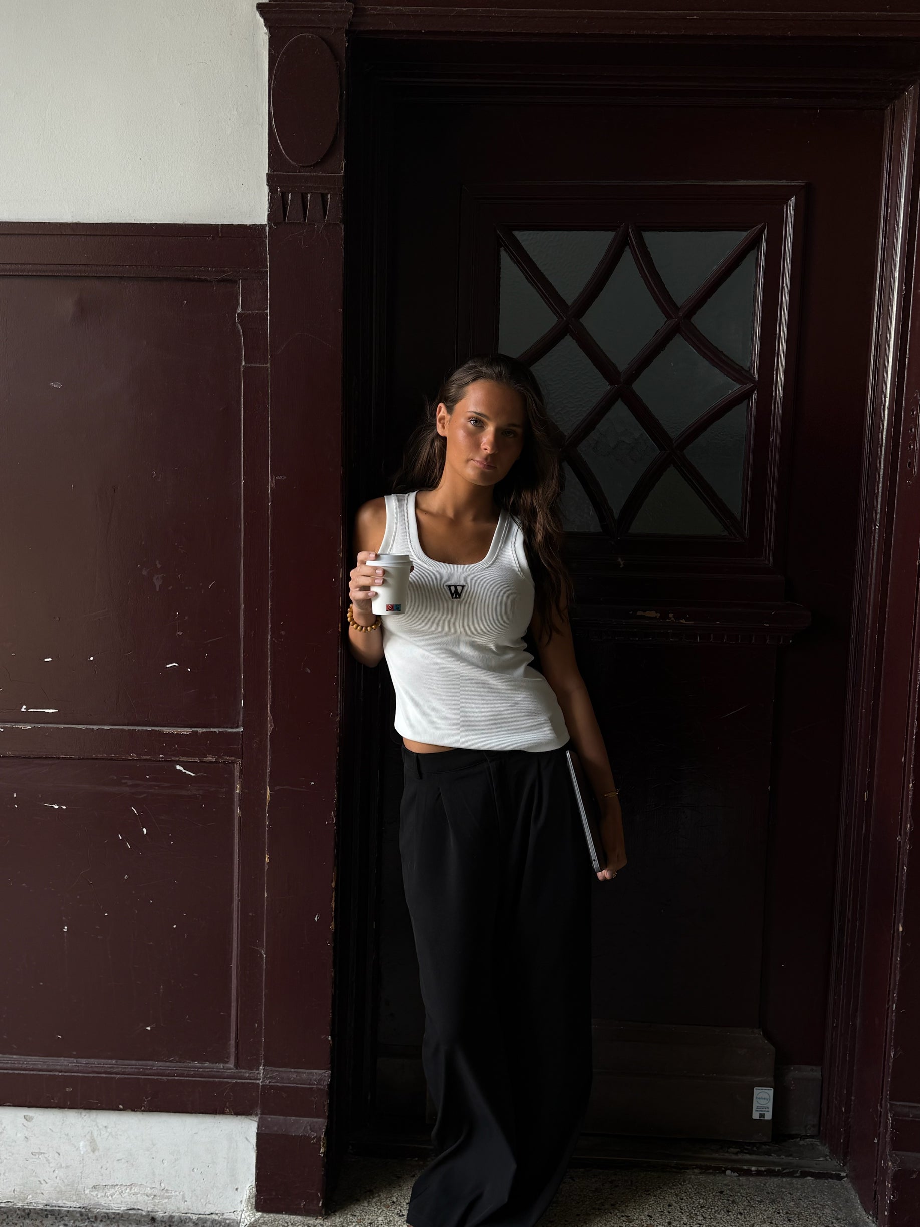 TW Logo Top - White