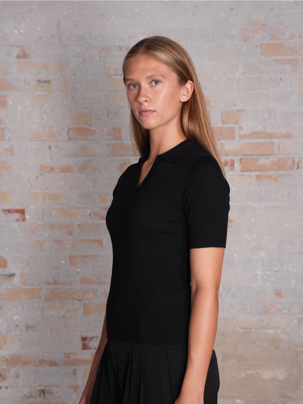 Blair Polo T-shirt - Black