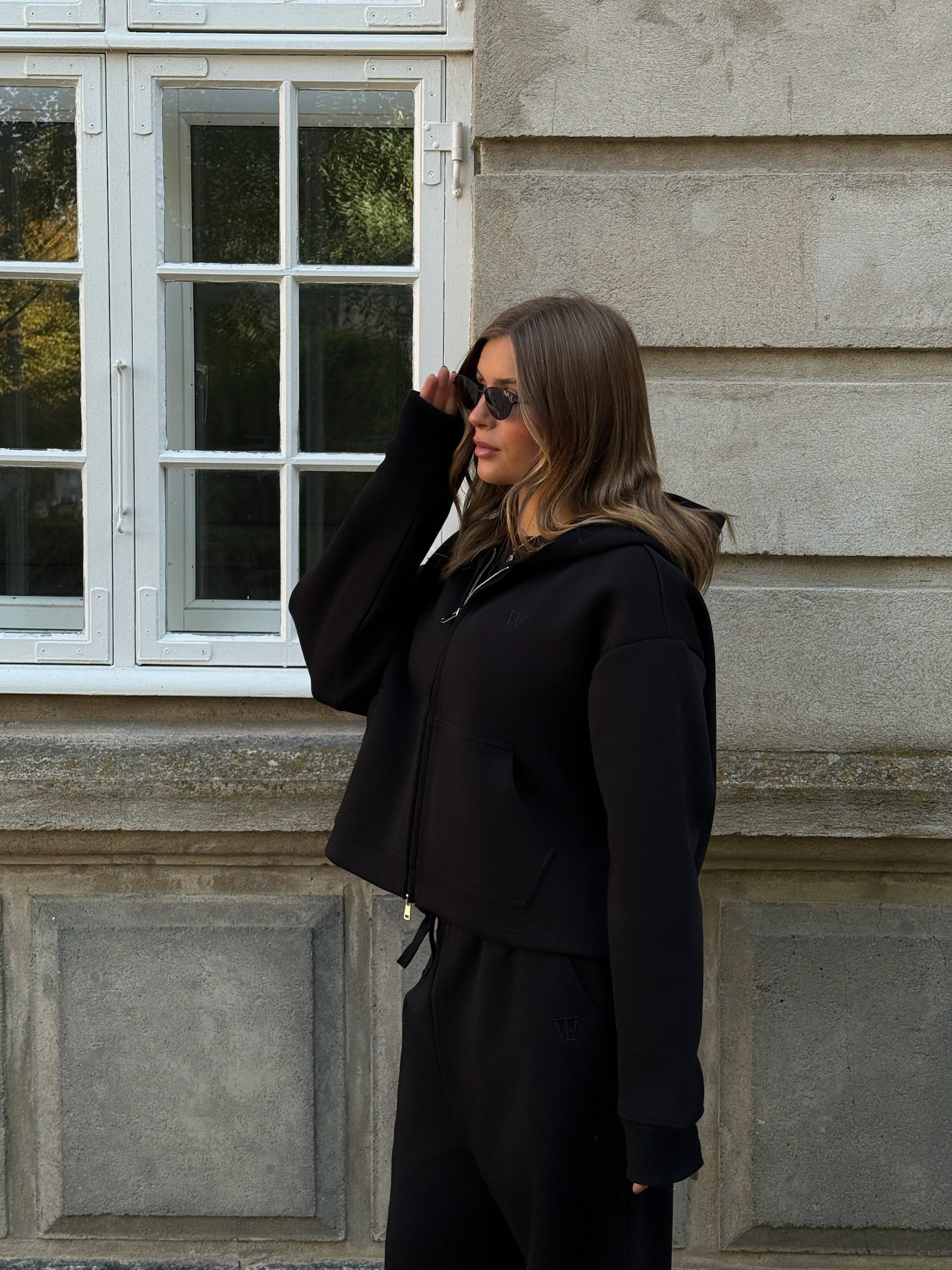 Cloud9 Zip Hoodie - Midnight Black