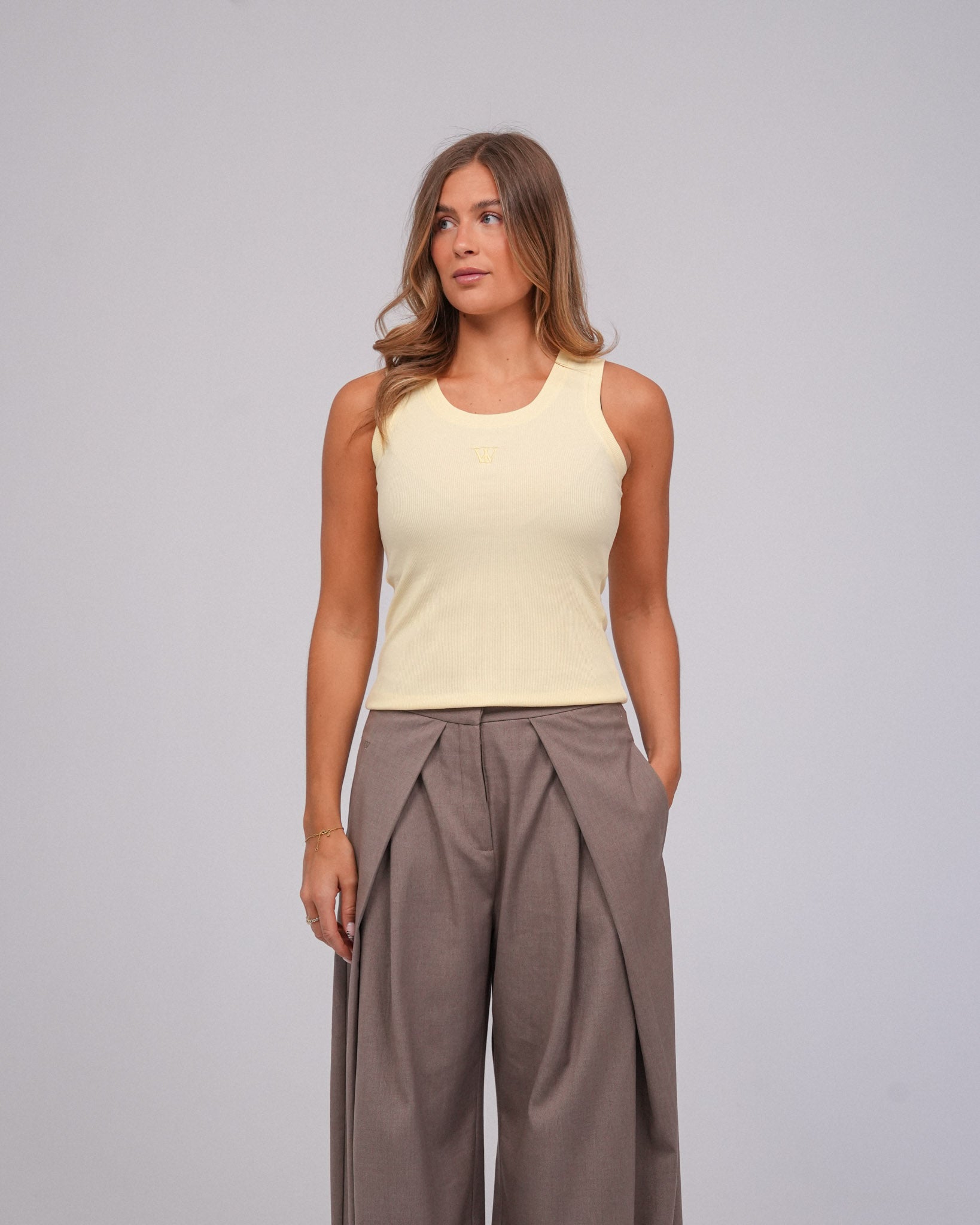 TW Logo Top, Butter Yellow
