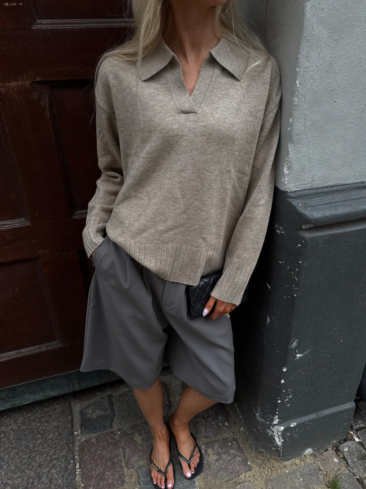 Annika Shorts, Grey