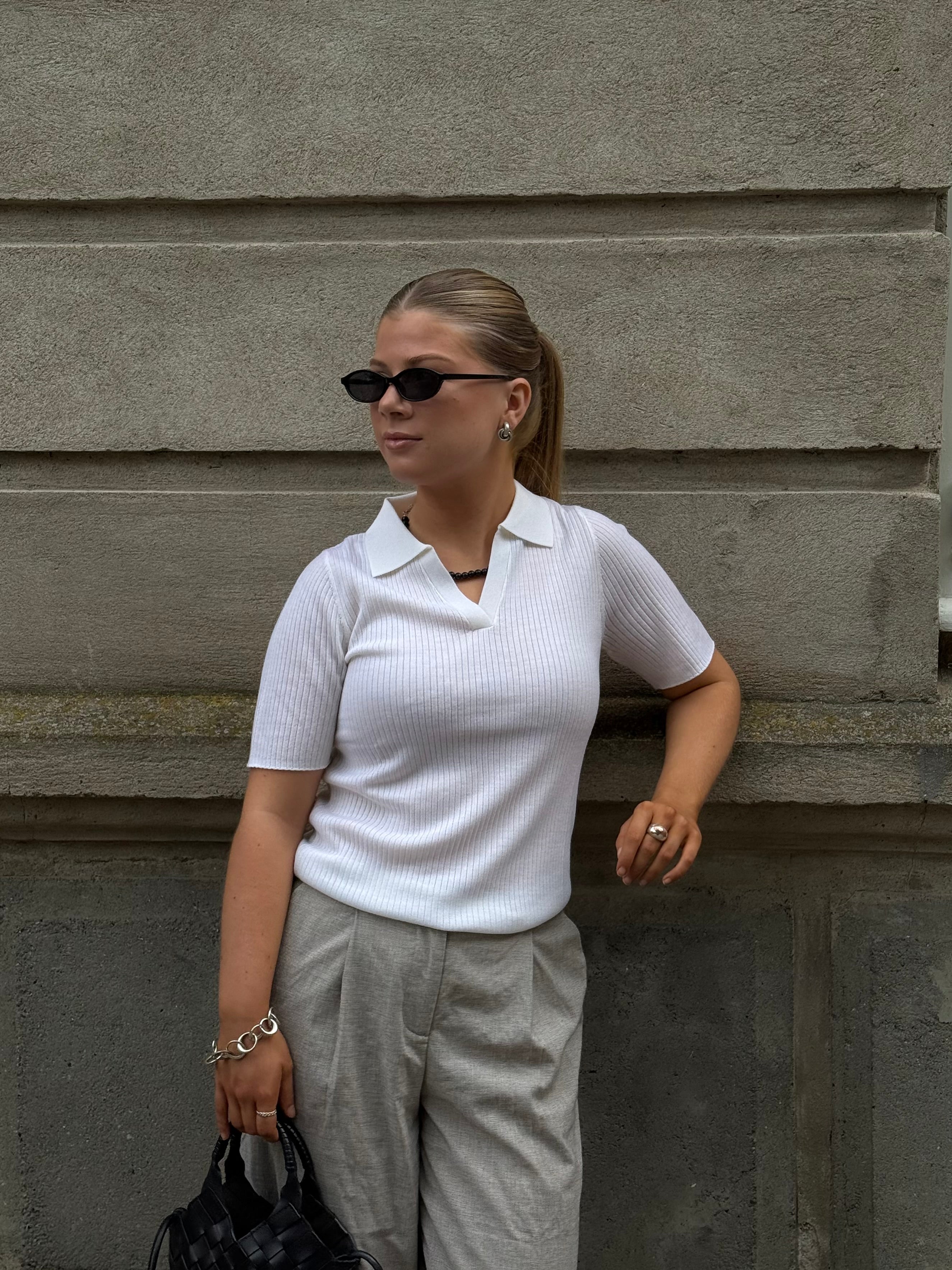 Blair Polo T-shirt, White