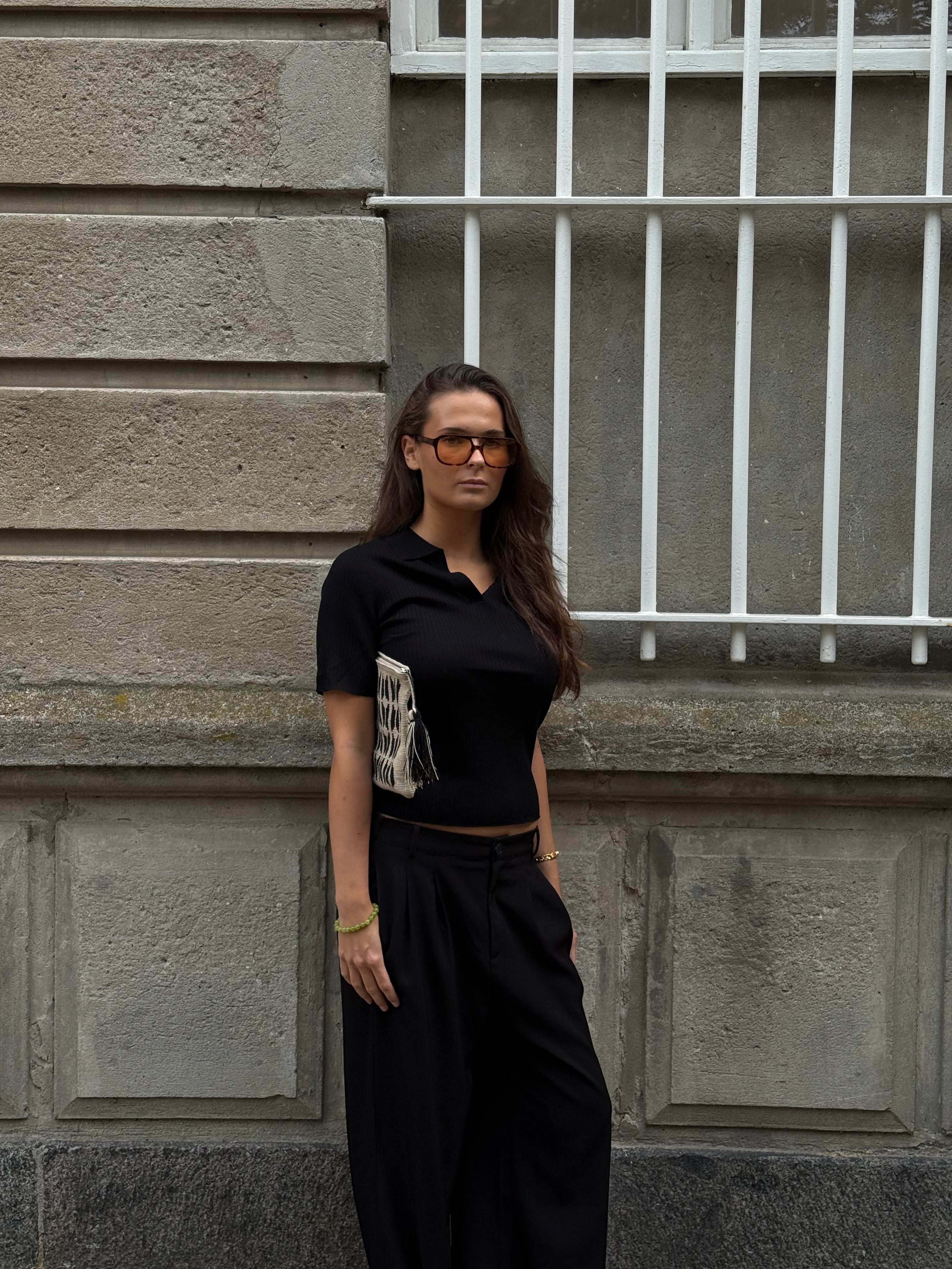 Blair Polo T-shirt, Black