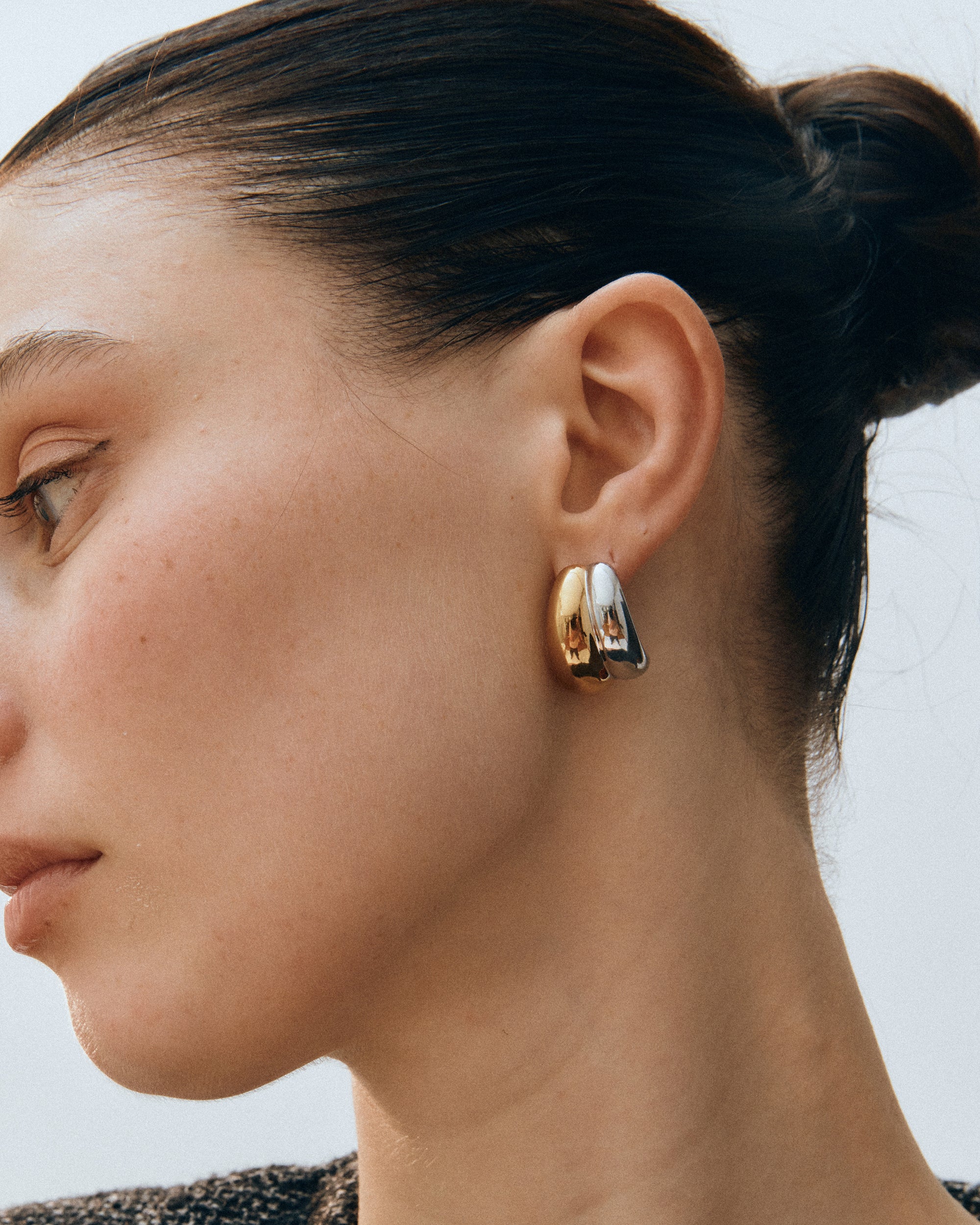 Furo Duo Creoles Silver/Gold