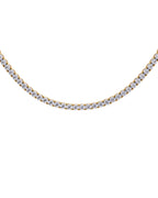 Tennis Necklace Gold