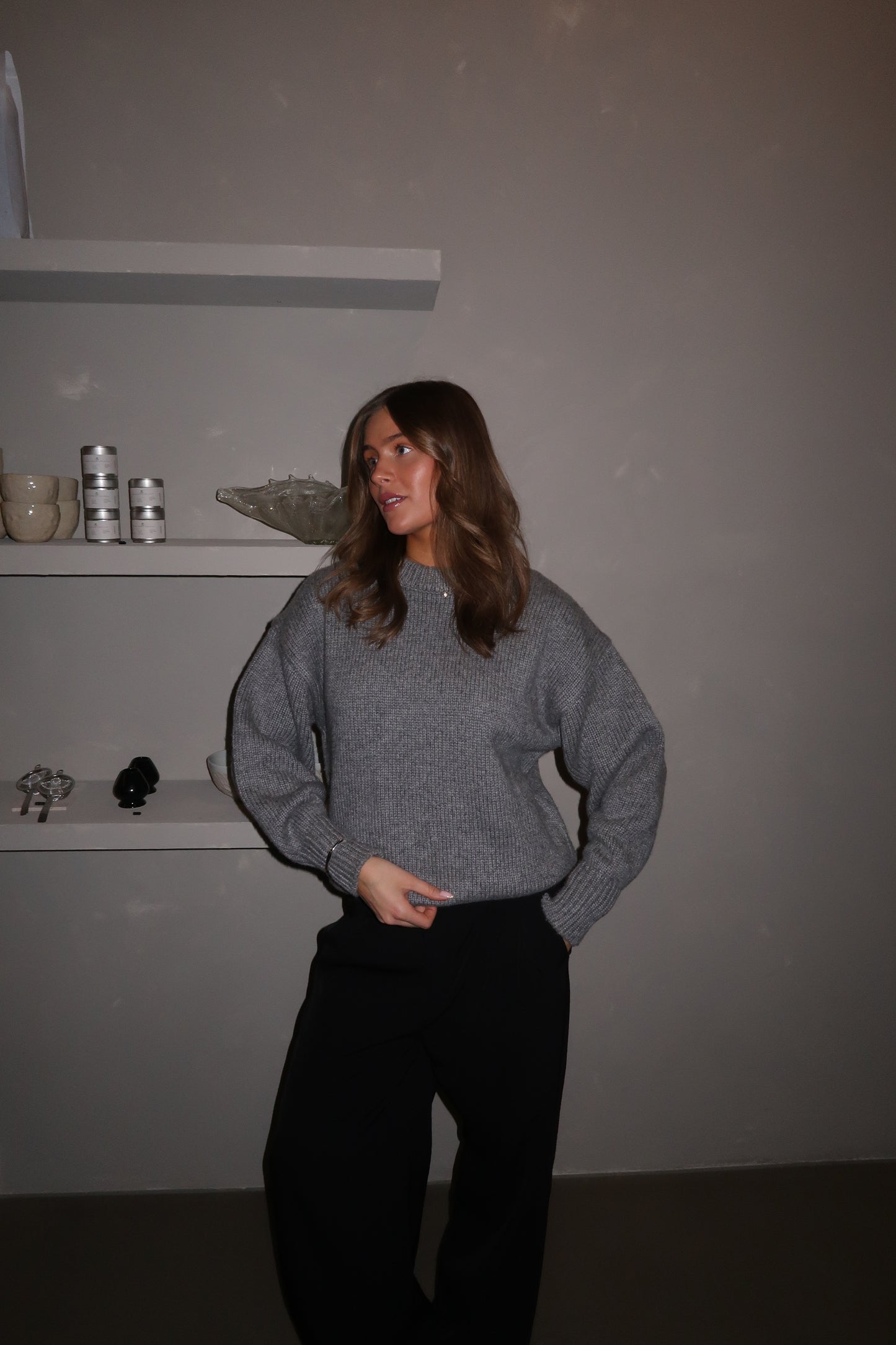 Kayla Sweater - Grey