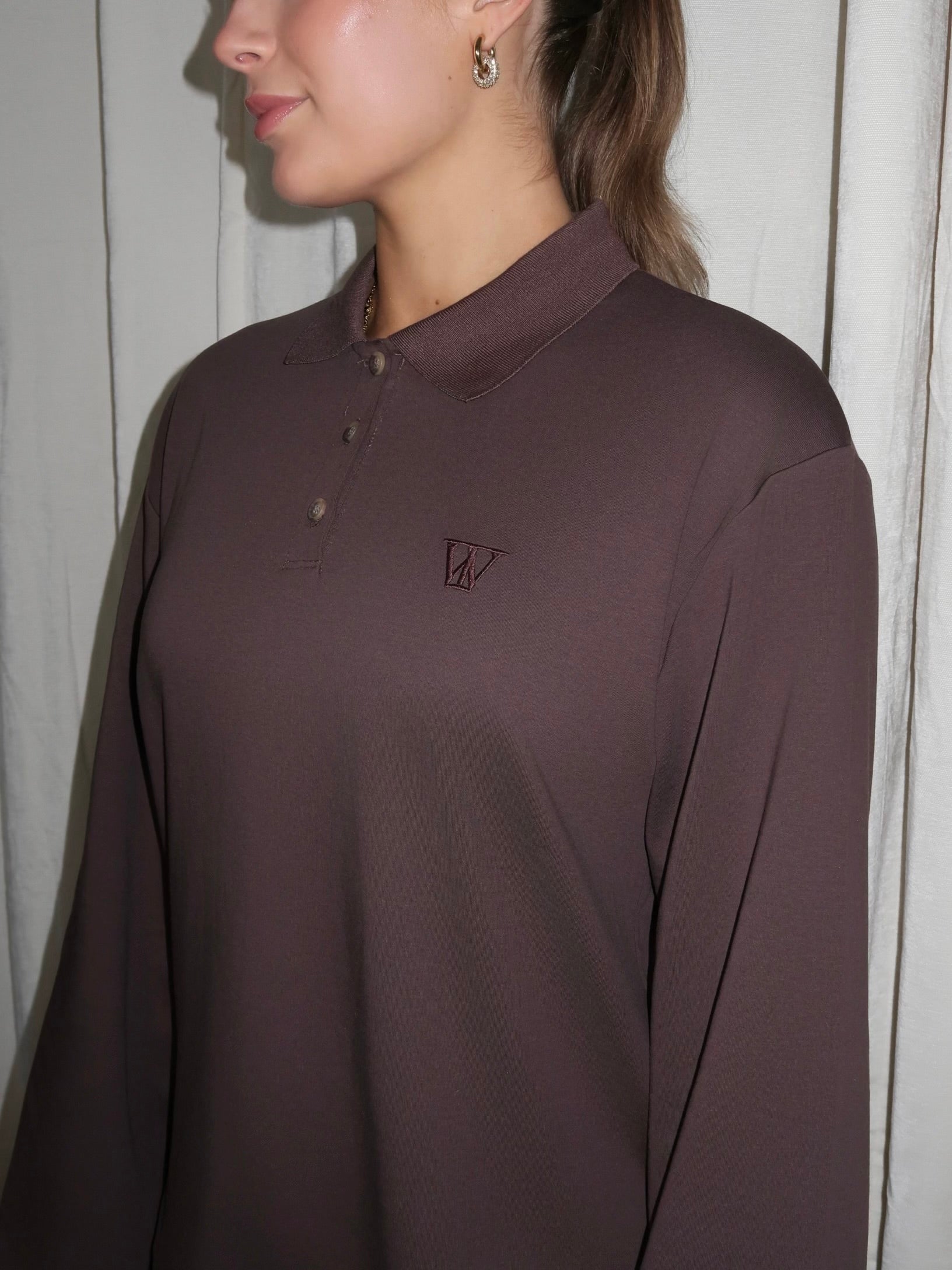 Kelly Polo Shirt - Pecan Brown