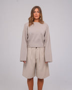 Annika Shorts, Beige