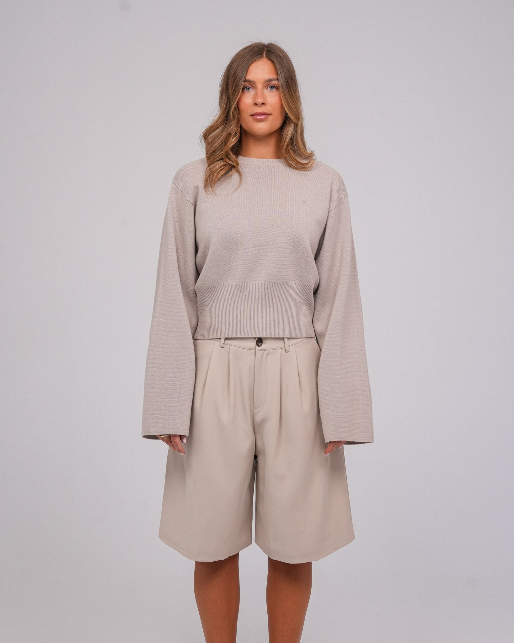 Annika Shorts, Beige
