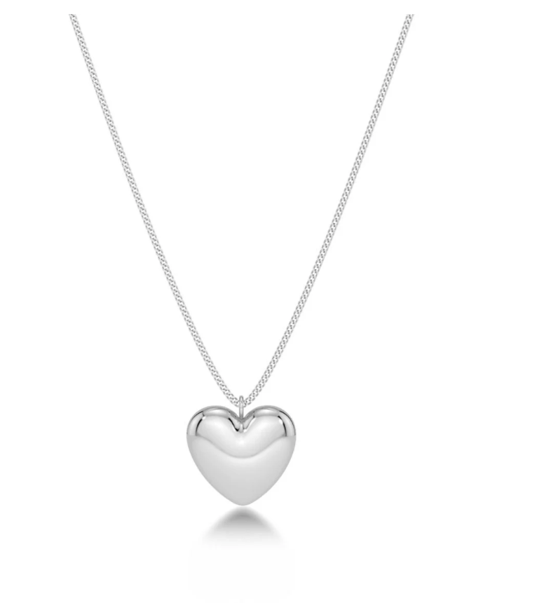 Barley Necklace L Silver