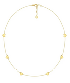 Barley Necklace Multi Gold