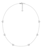 Barley Necklace Multi Silver