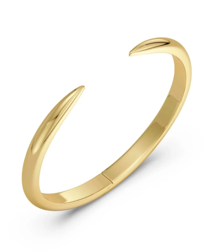 Crest Bangle Gold