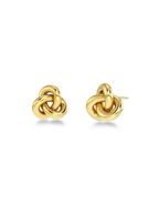 Infinity Knot Studs S Gold
