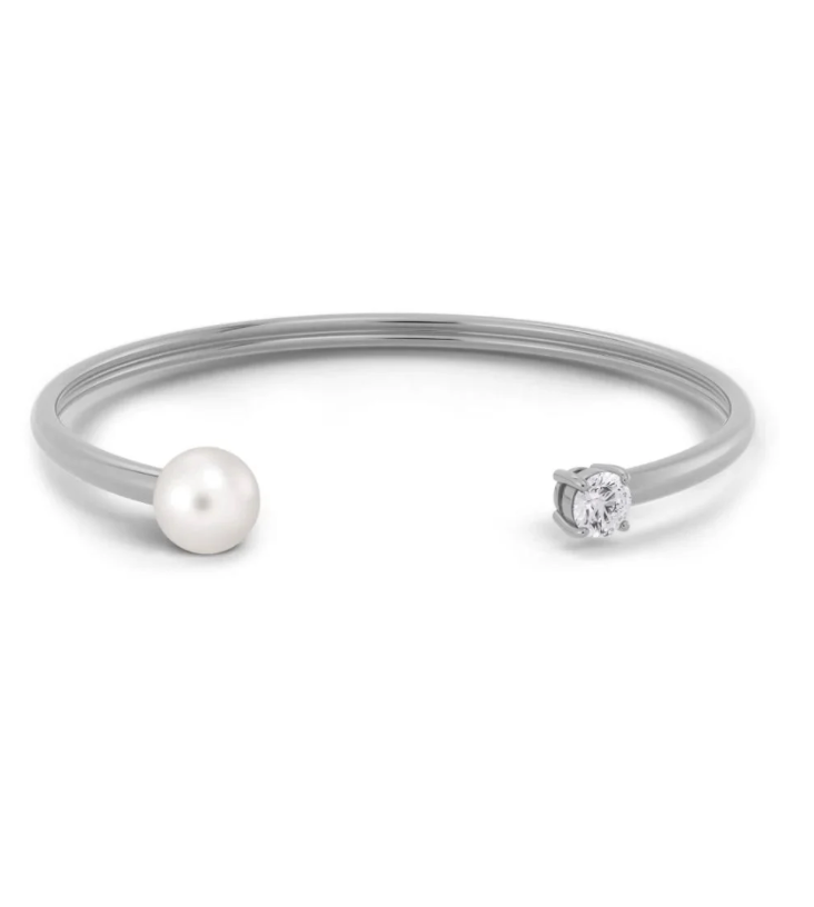 Luna Bangle Silver