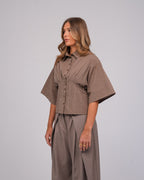 Marlowe Shirt, Mocha