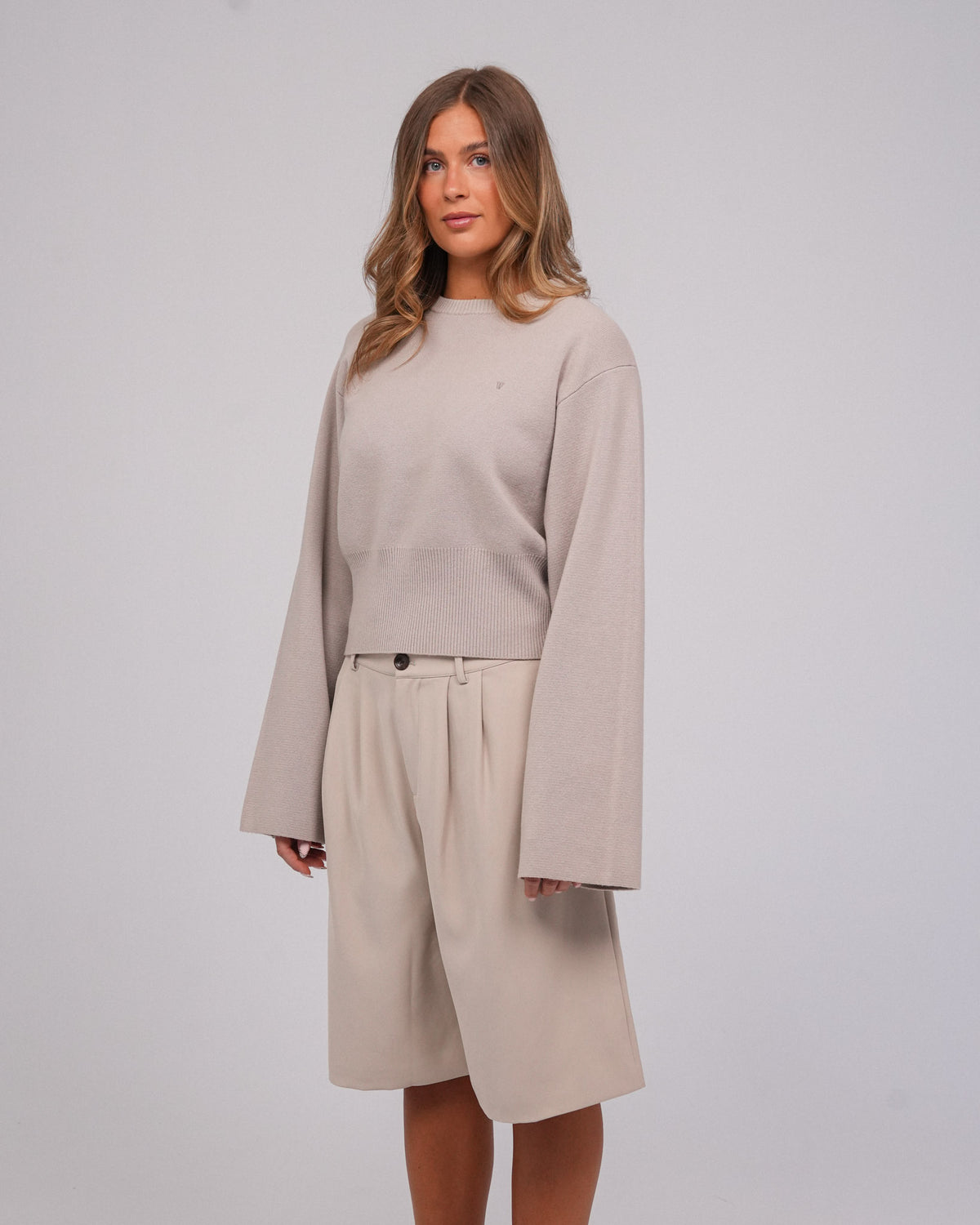Annika Shorts, Beige