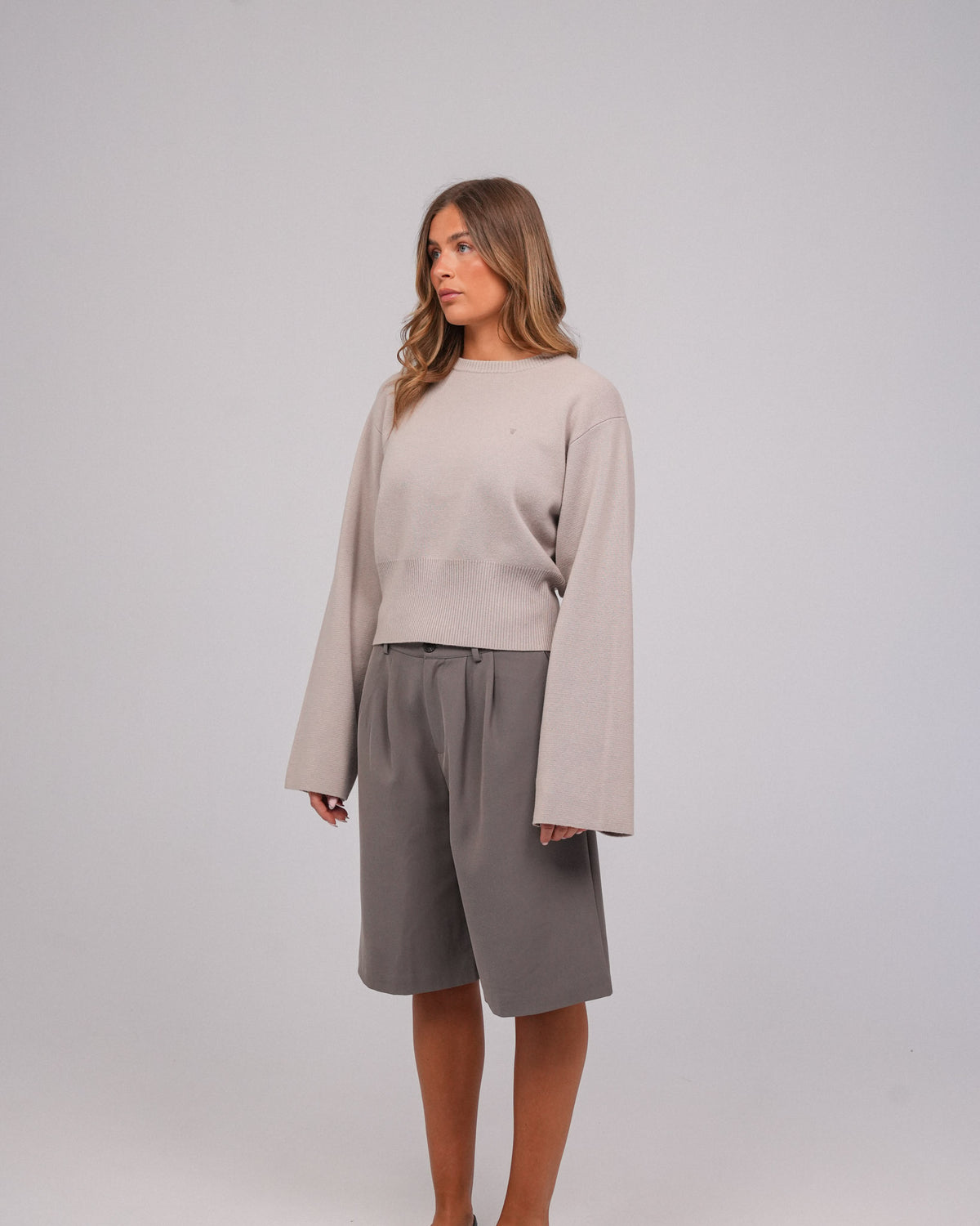 Annika Shorts, Grey