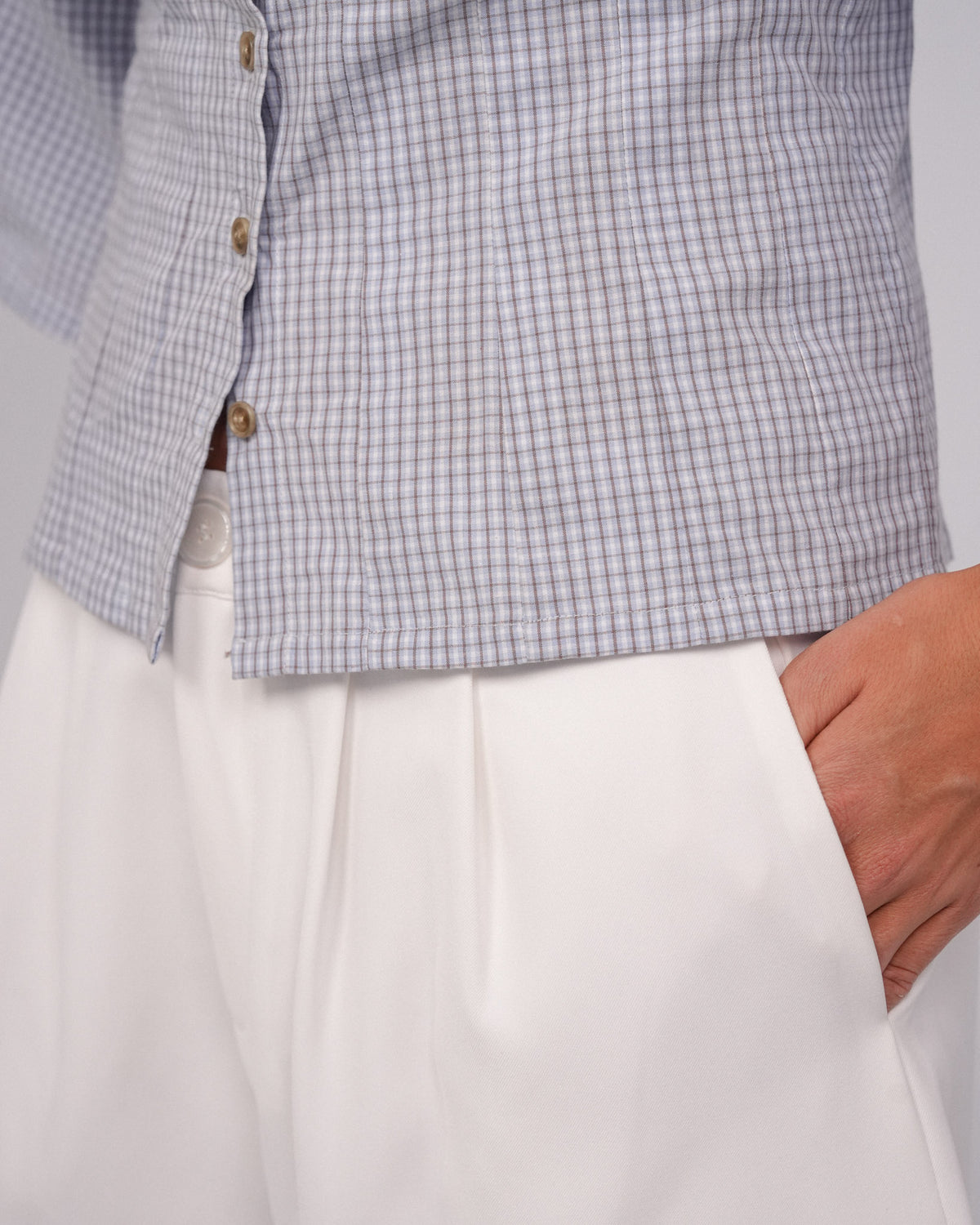 Annika Shorts, White