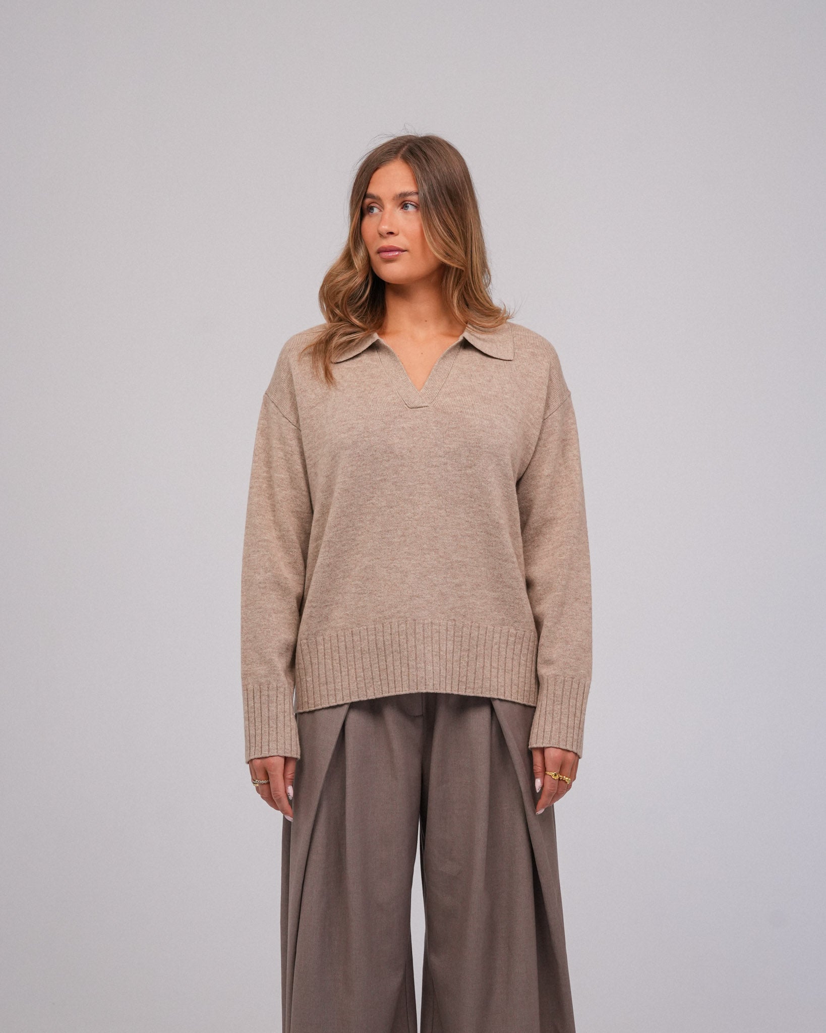 Serena Knitted Polo
