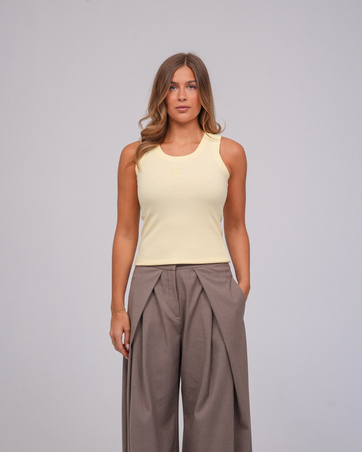 TW Logo Top, Butter Yellow