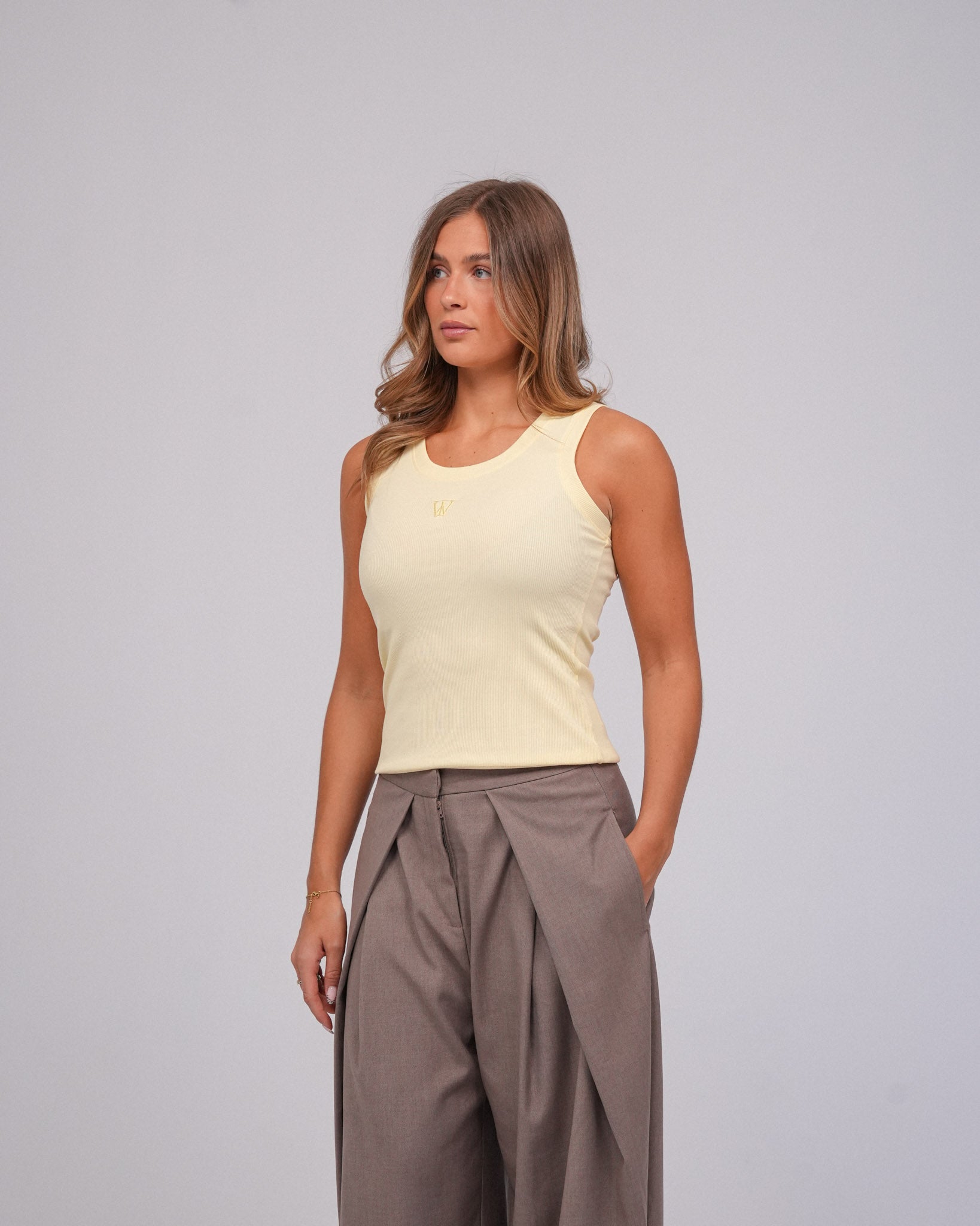 TW Logo Top, Butter Yellow